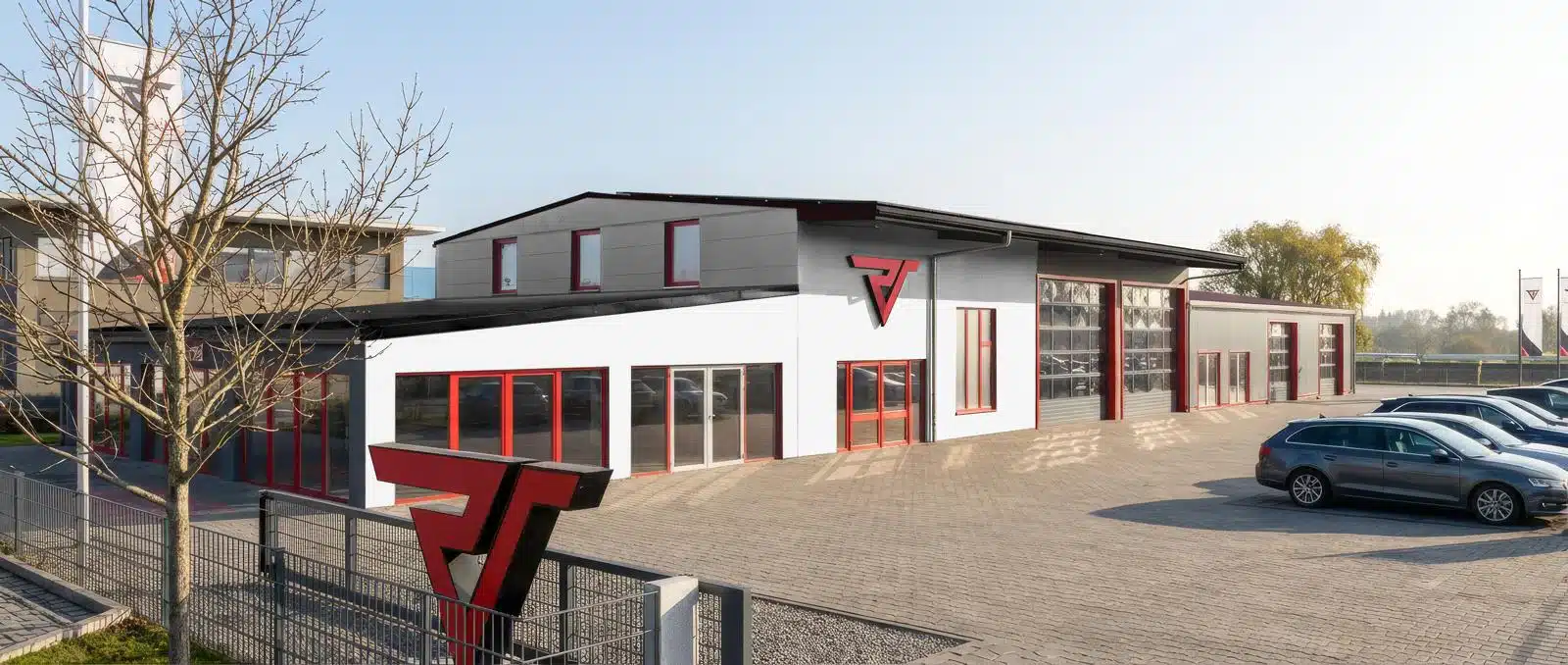 Resintech Firmen Gebäude